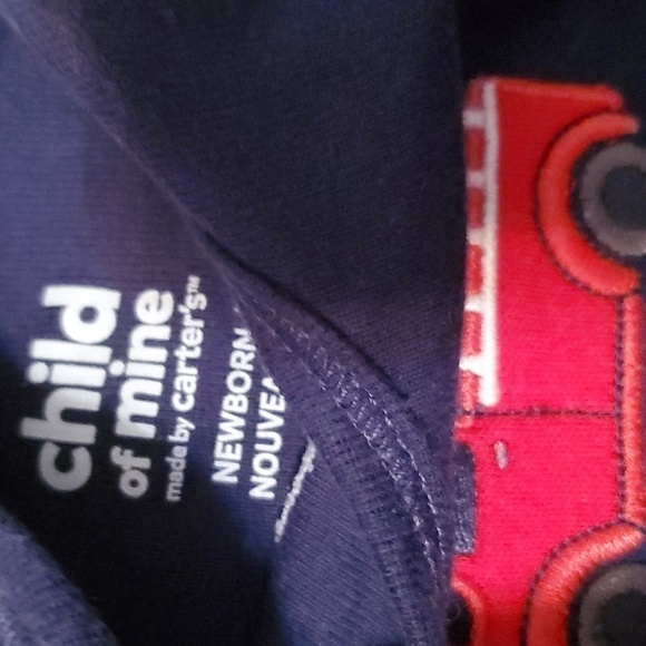 Carter's Infant Boy's Bodysuits Size Newborn 5 pc. Set - Picture 9 of 11